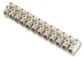 10ANYL: Standard Terminal Block, 12 Contacts, Terminal Block, Terminal Strip Mount