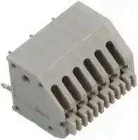 20.3301M/6-E: Wire-To-Board Terminal Block, 2.5 mm, 6 Ways, 28 AWG, 20 AWG, 0.5 mm², Push In