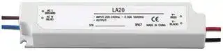 LA20-350: LED Driver, 16.8 W, 48 VDC, 350 mA, Constant Current, 100 VAC