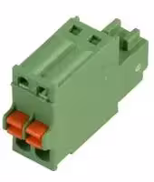 ASP0510206: Standard Terminal Block, Pluggable, 2 Contacts, 2.5 mm, Terminal Block, Pluggable, Cable Mount