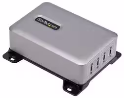 424DUK-USB-C-CHARGER: AC/DC Power Supply, 4-Port USB-C Charger, 240W Total, Single Port 140W EPR, PD 3.1