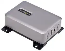 424DUK-USB-C-CHARGER: AC/DC Power Supply, 4-Port USB-C Charger, 240W Total, Single Port 140W EPR, PD 3.1