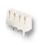 6048/1/001/04: Wire-To-Board Terminal Block, 5.08 mm, 4 Ways, 26 AWG, 22 AWG, IDC