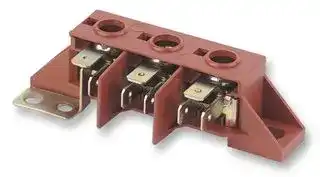 FV110/B-F: Pluggable Terminal Block, 17.7 mm, 3 Ways, 22 AWG, 8 AWG, 6 mm², Screw