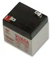 NP1-6: Rechargeable Battery, NP Series, Valve Regulated, Single Cell, 6 V, Lead Acid, 1 Ah, Quick Connect