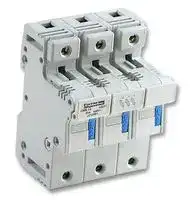 J212091: Fuseholder, DIN Rail, Modular, 690V, 50A, 14 x 51mm, Screw, 3 Pole, Modulostar®, IP20