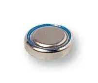 379: Battery, Button Cell, Single Cell, 1.55 V, SR63, Silver Oxide, 16 mAh, Pressure Contact, 1