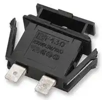 FX0430/63: Cartridge Fuse Holder, 1Fuse, Solder Lug, 16A, 250VAC, 5mm x 20mm