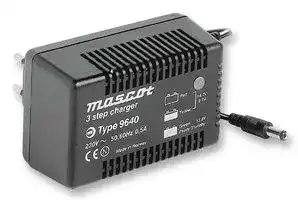 9641000105: Battery Charger, Plug In, 12 V, Lead Acid, EU Plug