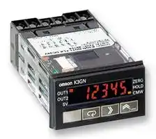 K3GN-1001A: Digital Panel Meter, 1/32 DIN, 5 Digits, DC Current / DC Voltage, 2 Relay Output