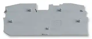 2016-1291: Accessory, Grey, TOPJOB S DIN Rail Terminal Blocks - 2016-120x Series, End & Intermediate Plate