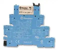 38.51.0.012.0060: General Purpose Relay, 38 Series, Interface, SPDT, 12 V, 6 A