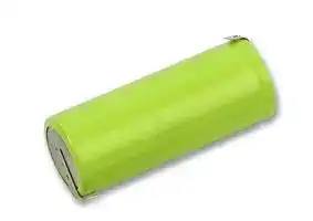 GP211AFH: Rechargeable Battery, Single Cell, 1.2 V, Nickel Metal Hydride, 2.16 Ah, 4/5AF, Flat Top, 1