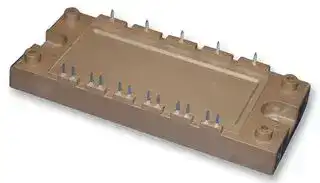 MUBW15-12A6K: IGBT Module, Three Phase Inverter, 19 A, 3 V, 90 W, 125 °C, Module