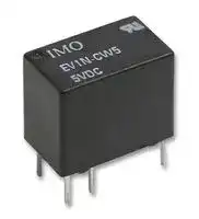 EV1N-C-WL-5VDC: Signal Relay, 5 VDC, SPDT, 1 A, EV1N Series, Through Hole