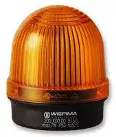 20030000: Beacon, Orange, Steady, 7W, 240VAC, IP65, 57mm Dia., 66mm Height