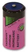 SL-2770/S: Battery, 3.6 V, C, Lithium Thionyl Chloride, 8.5 Ah, Raised Positive and Flat Negative, 1