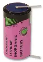 SL-2780/T: Battery, 3.6 V, D, Lithium Thionyl Chloride, 19 Ah, Solder Tab, 1