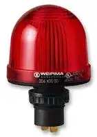 20610000: Beacon, Red, Steady, 7W, 48VAC, IP65, 57mm Dia., 82mm Height