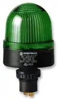 20720075: Beacon, LED, Green, Steady, 24VDC, IP65, 58mm Dia., 98mm Height