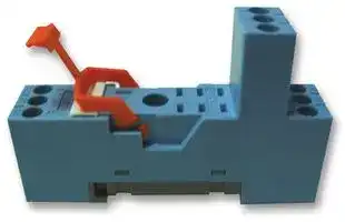 S-12: Relay Socket, DIN Rail, Screw, 5 A, 250 V, IRC Series