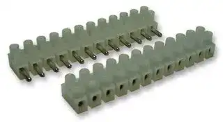 CTSN431/12MF: Terminal Strip, Plug-in, 12 Way, 450VAC, 17.5A, Screw Termination
