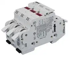 811-331: TERMINAL BLOCK, FUSE, 3 POSITION, 14-6AW