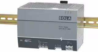 SDN40-24-100C: AC-DC CONVERTER, DIN RAIL, 1 O/P, 960W, 40A, 24V