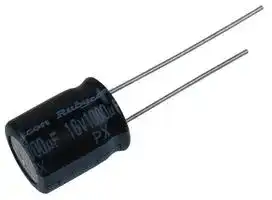 16PX1000MEFC10X12.5: ALUMINUM ELECTROLYTIC CAPACITOR, 1000UF, 16V, 20%, RADIAL