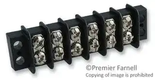 670ARZ 08 3865: TERMINAL BLOCK, BARRIER, 8POS, 12AWG