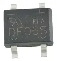 DF06S-T: DIODE, BRIDGE RECTIFIER, 1PHASE, 1A, 600V