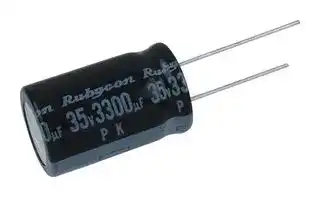 35PK3300MEFC16X25: ALUMINUM ELECTROLYTIC CAPACITOR, 3300UF, 35V, 20%, RADIAL